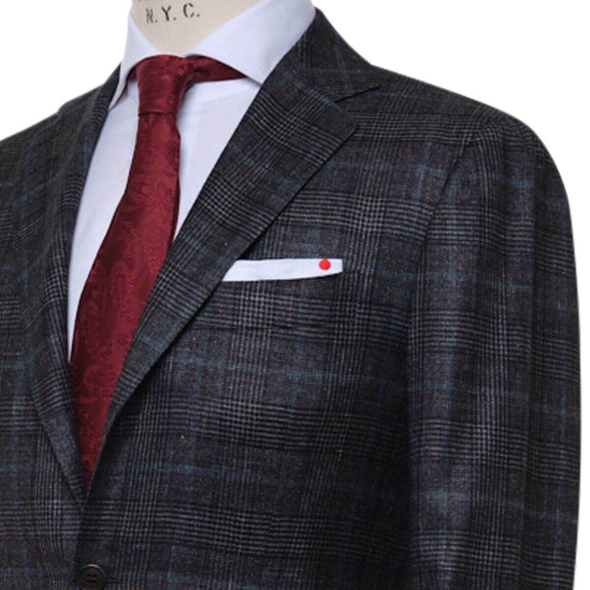 KITON Multicolor Cashmere Silk Linen Blazer