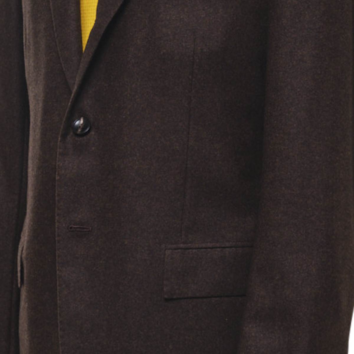 KITON Brown Cashmere Blazer