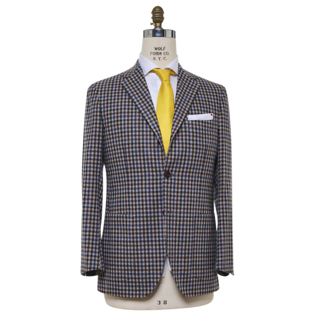 Kiton KITON Multicolor Wool Blazer Multicolor 000
