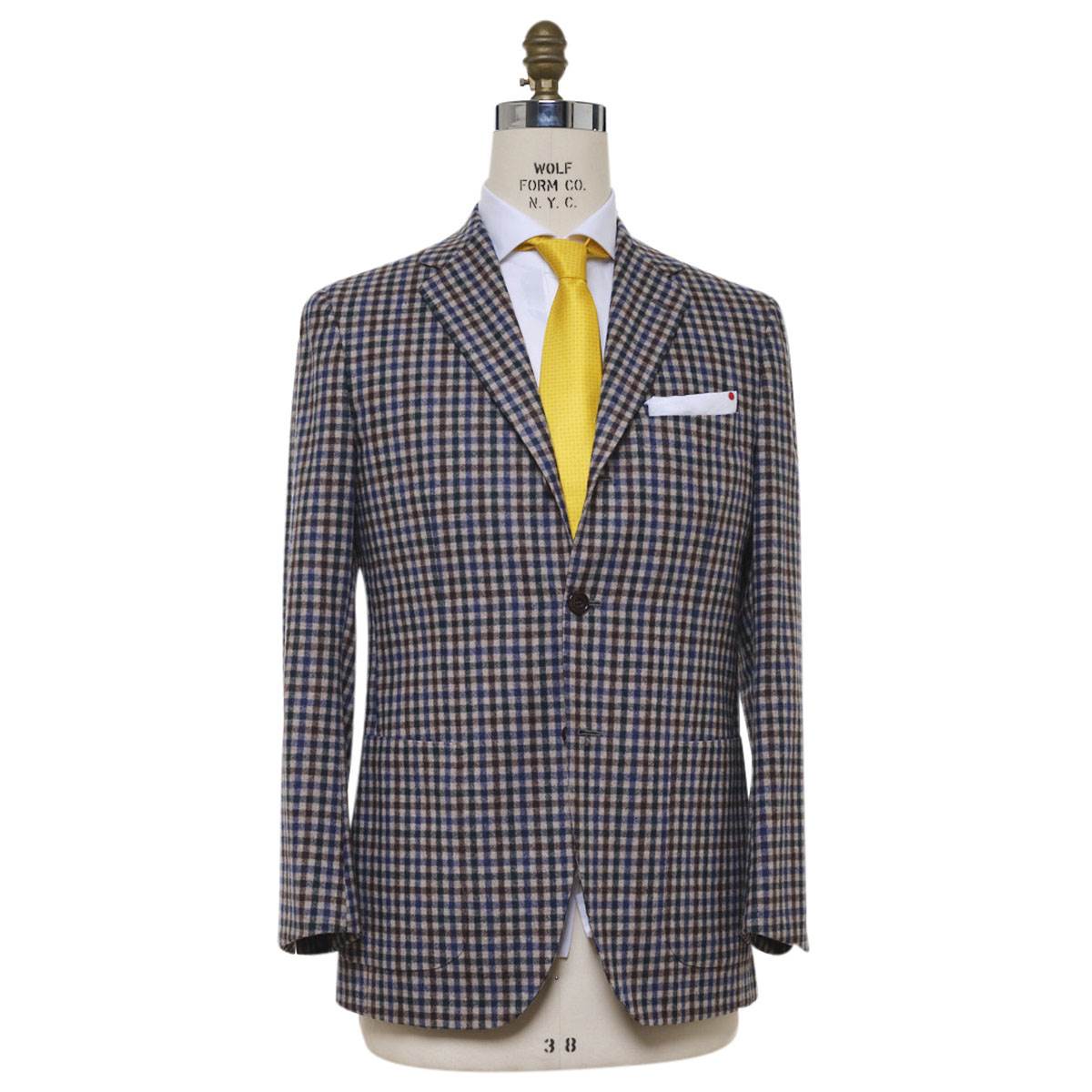 Kiton KITON Multicolor Wool Blazer Multicolor 000