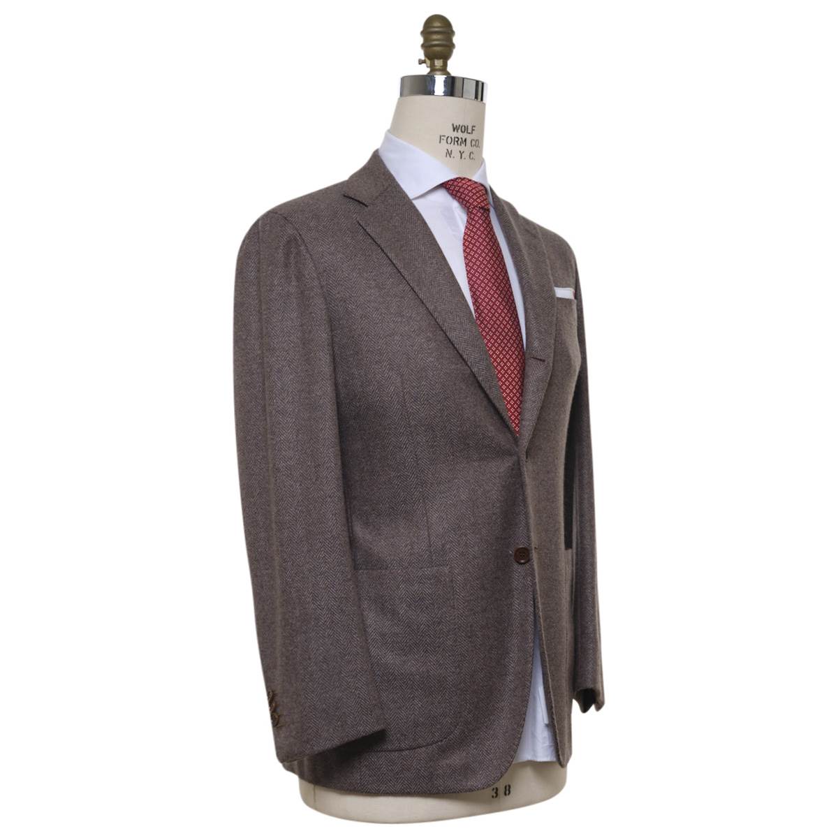 Kiton KITON Brown Cashmere Blazer Brown 001