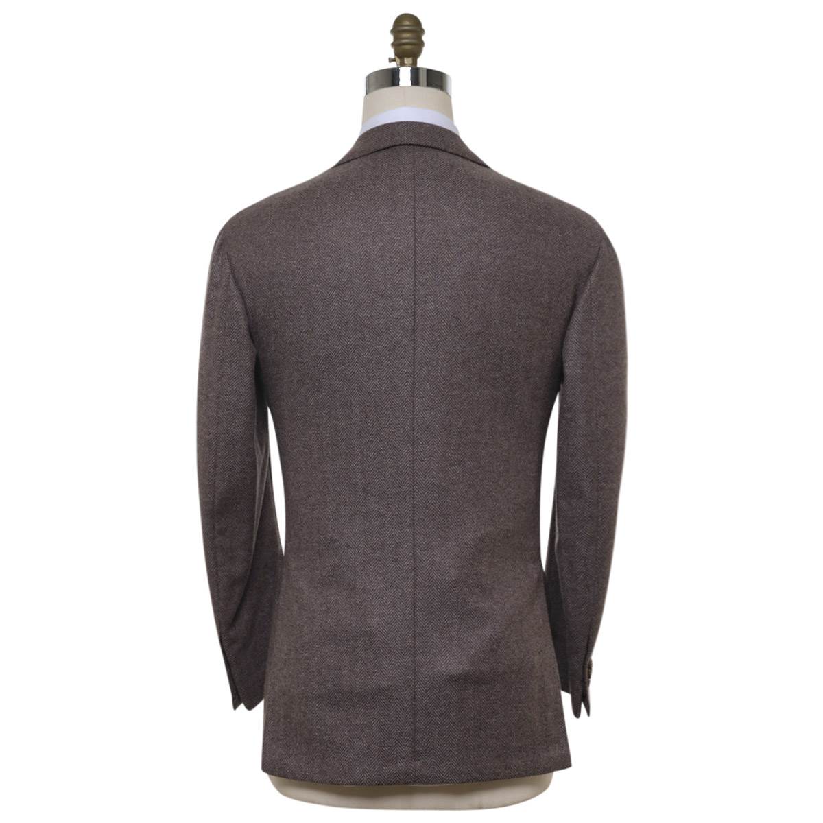 KITON Brown Cashmere Blazer