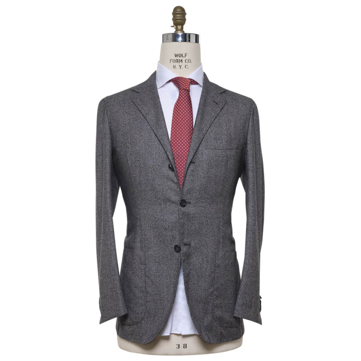 Kiton KITON Gray Cashmere Blazer Gray 000