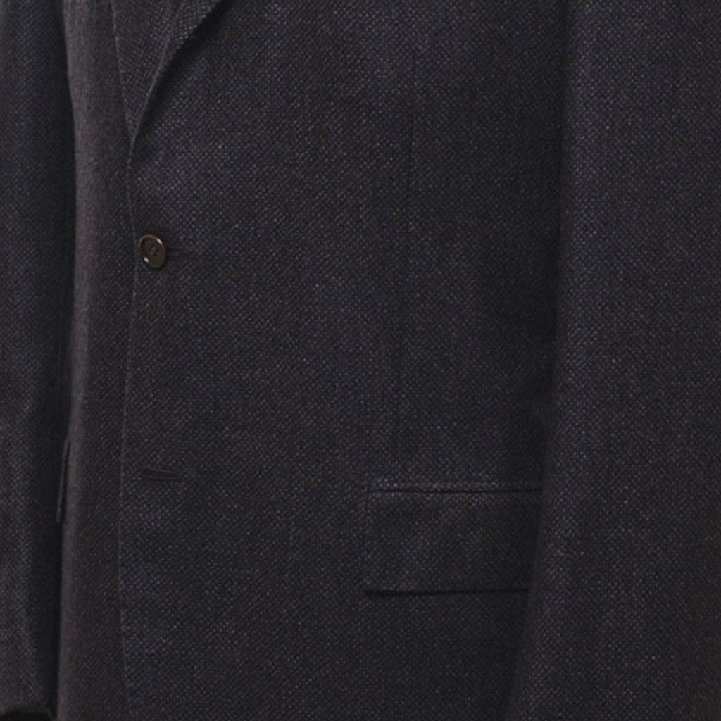KITON Brown Blue Cashmere Blazer
