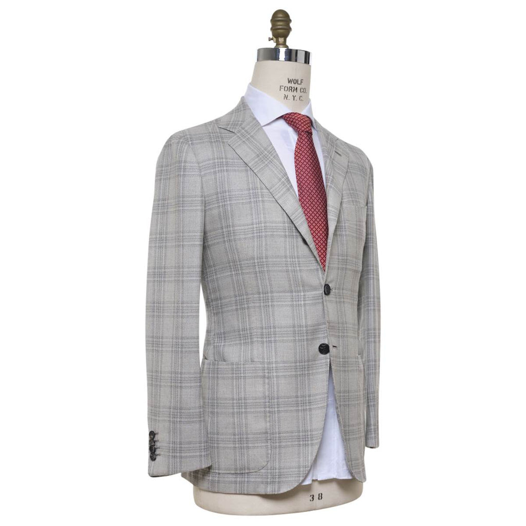 KITON Gray Cashmere Blazer