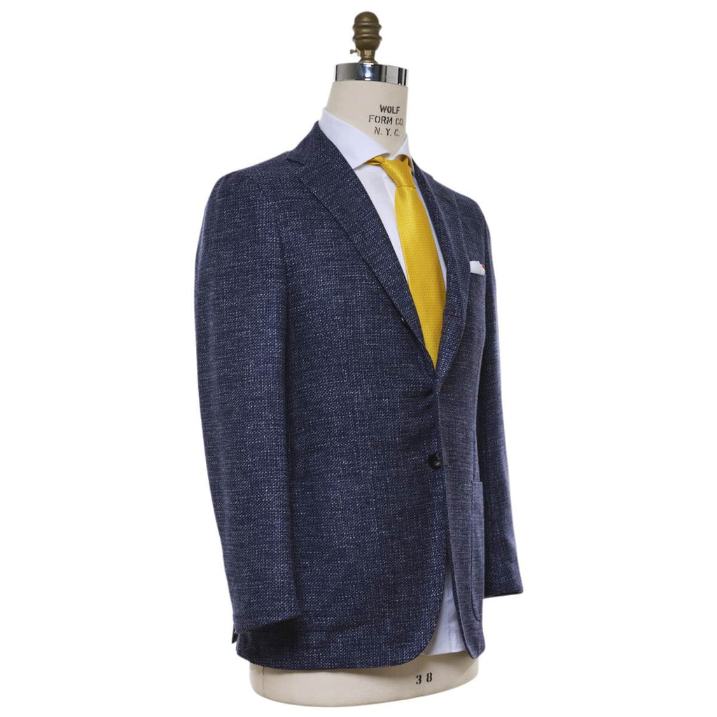 Kiton KITON Blue Cashmere Blazer Blue 001