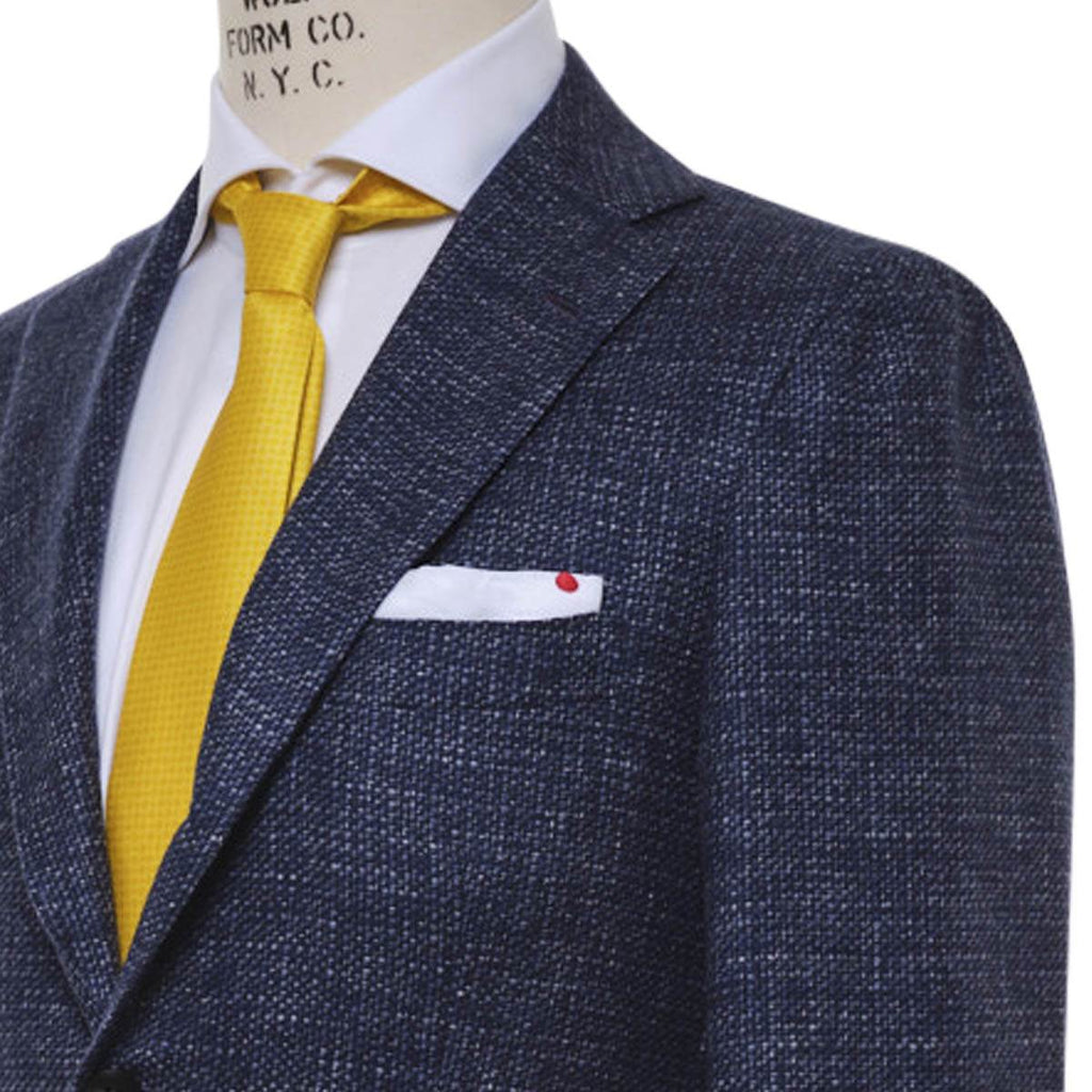 KITON Blue Cashmere Blazer