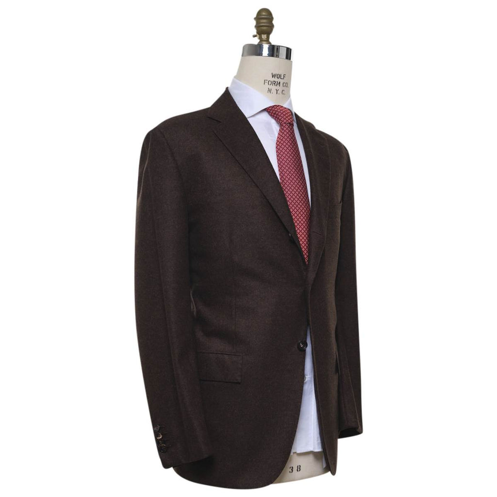 Kiton KITON Brown Cashmere Blazer Brown 001