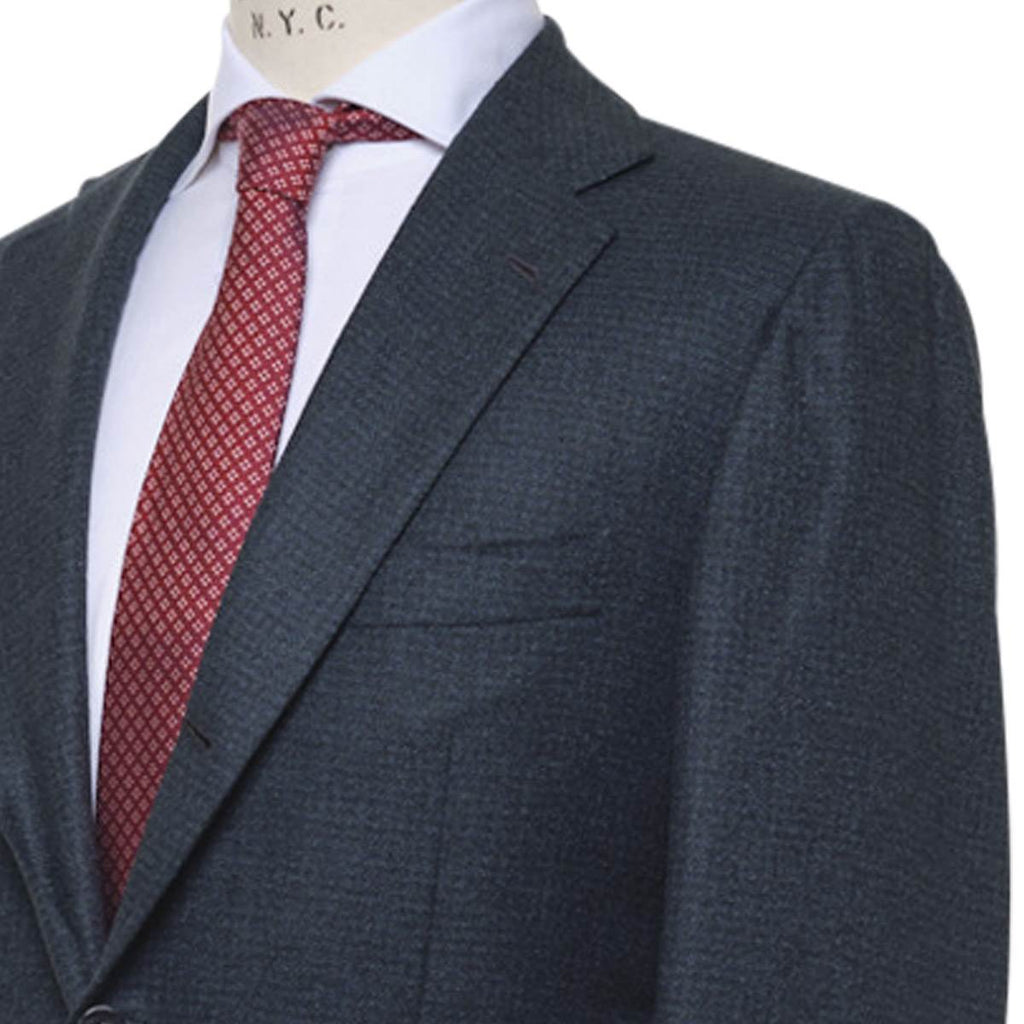 KITON Green Silk Cashmere Blazer