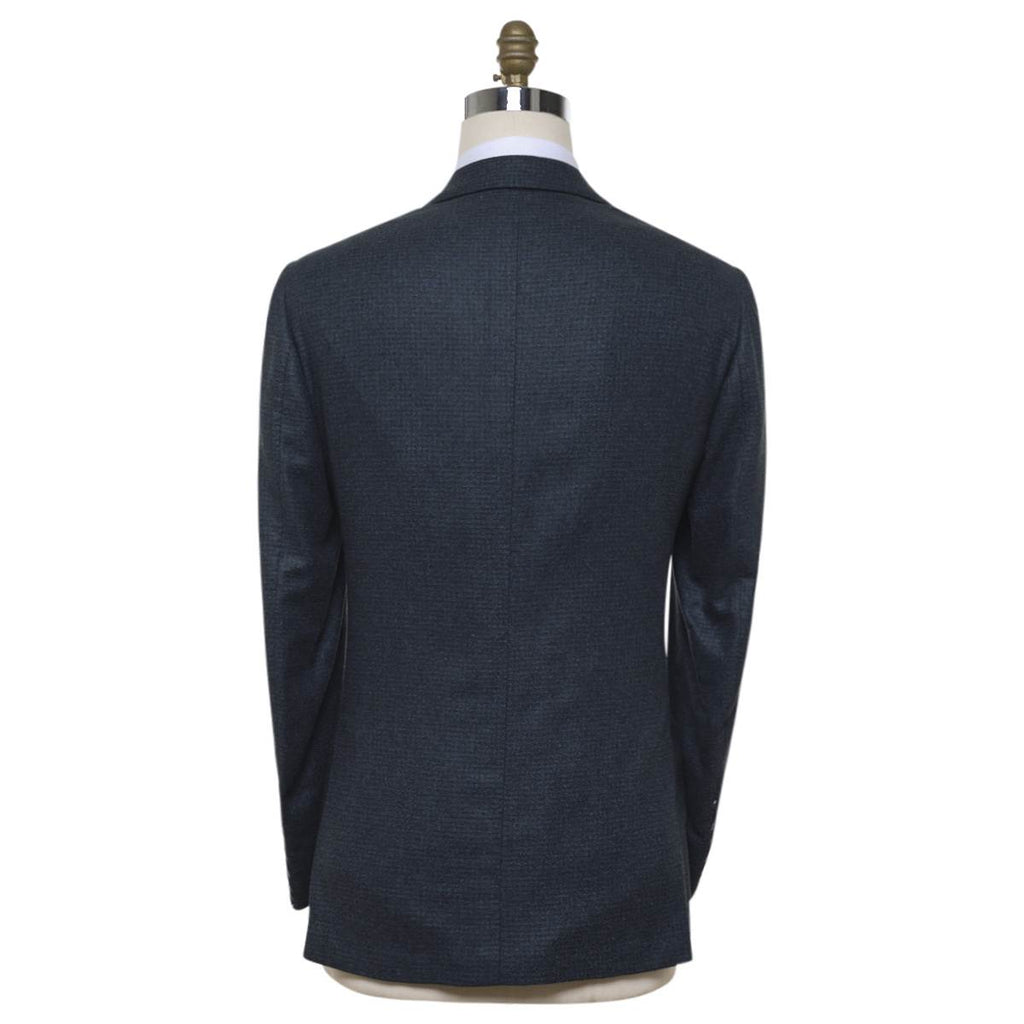 KITON Green Silk Cashmere Blazer