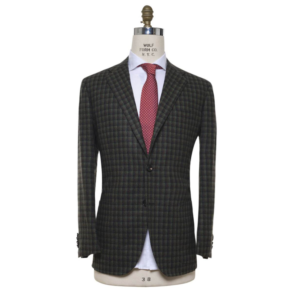 Kiton KITON Green Cashmere Blazer Green 000