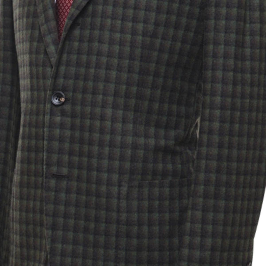 KITON Green Cashmere Blazer