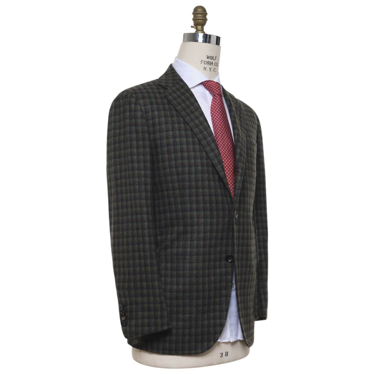 KITON Green Cashmere Blazer