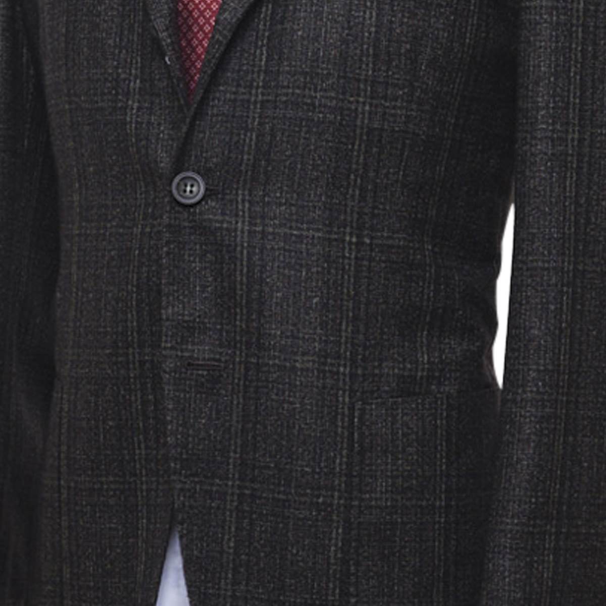 KITON Green Cashmere Silk Linen Blazer