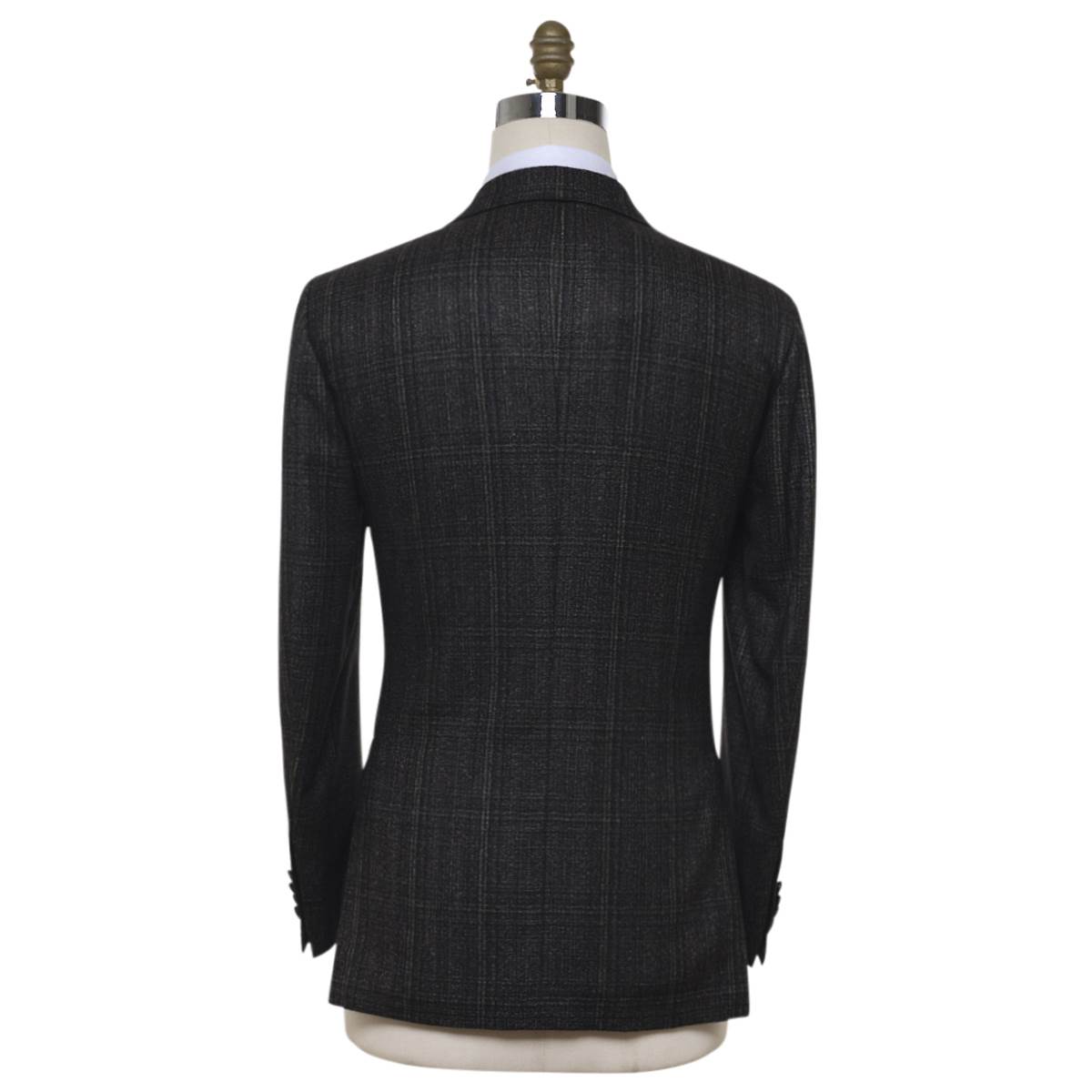 KITON Green Cashmere Silk Linen Blazer