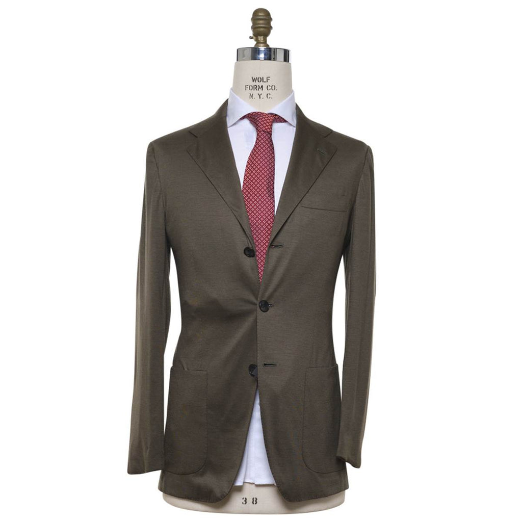 KITON Green Cashmere Blazer