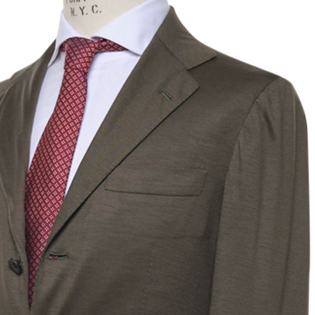KITON Green Cashmere Blazer