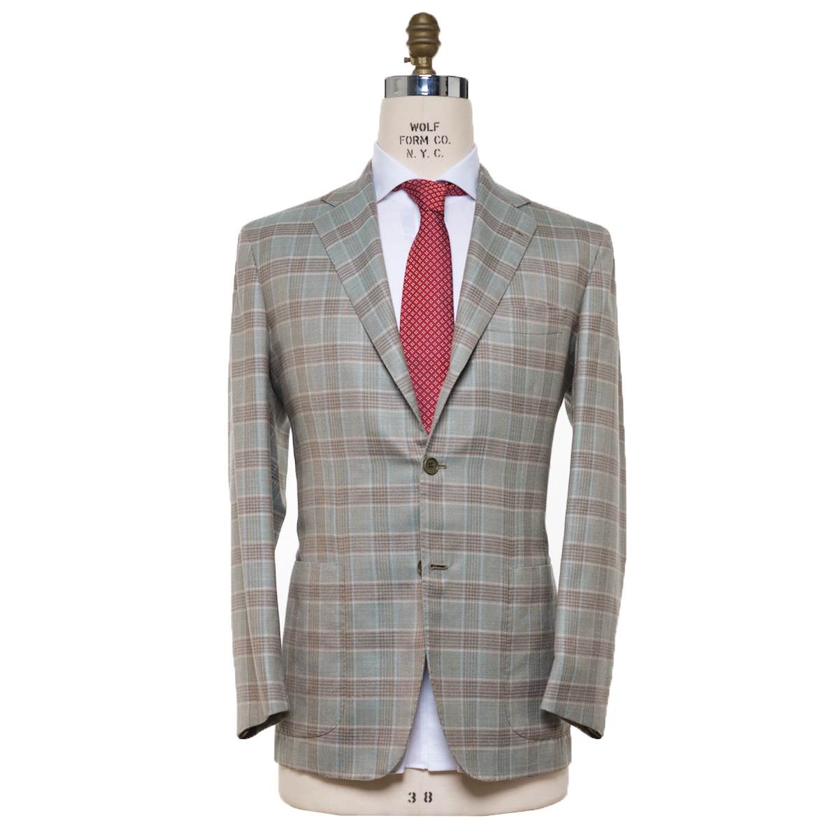 Kiton KITON Multicolor Cashmere Silk Linen Blazer Multicolor 000