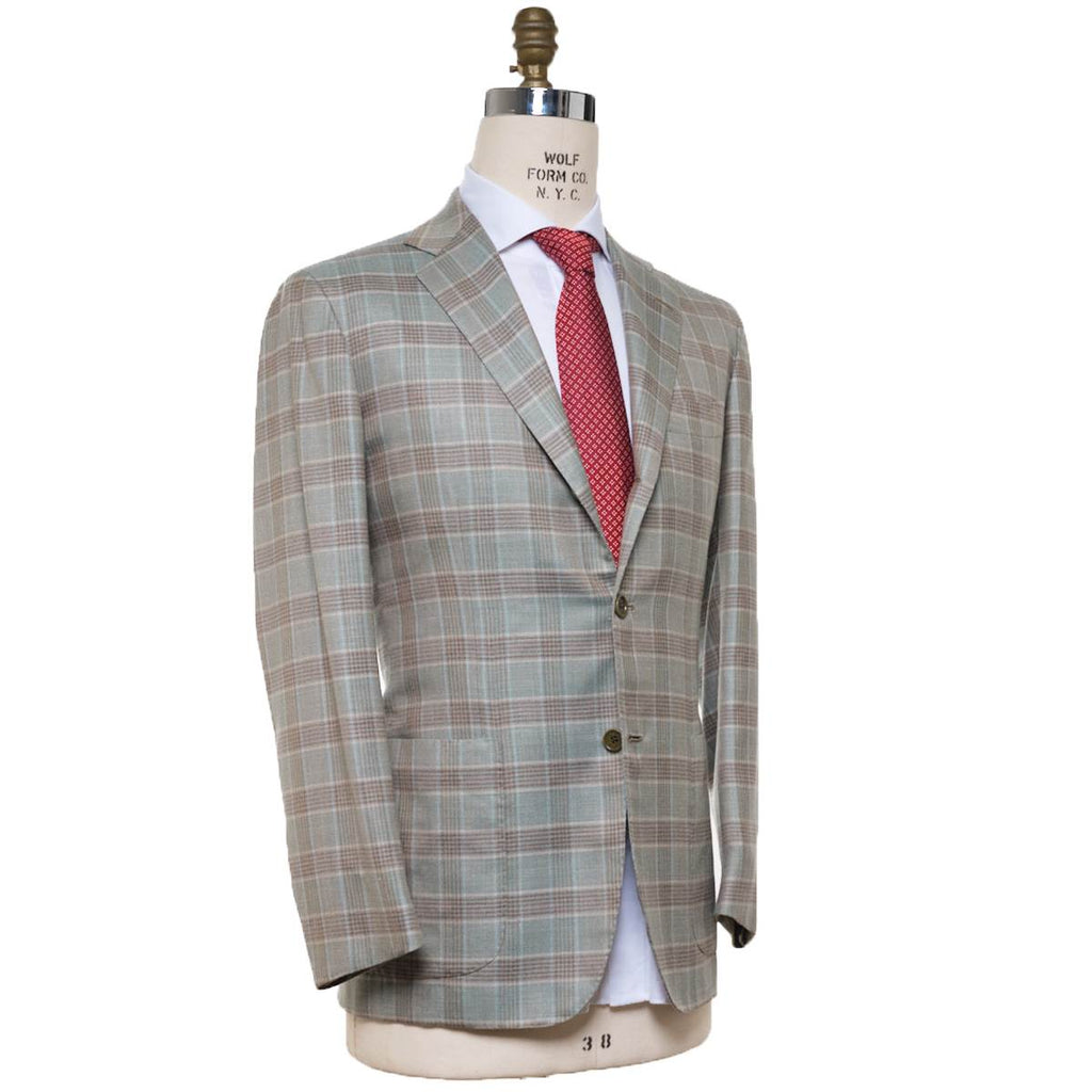 Kiton KITON Multicolor Cashmere Silk Linen Blazer Multicolor 001