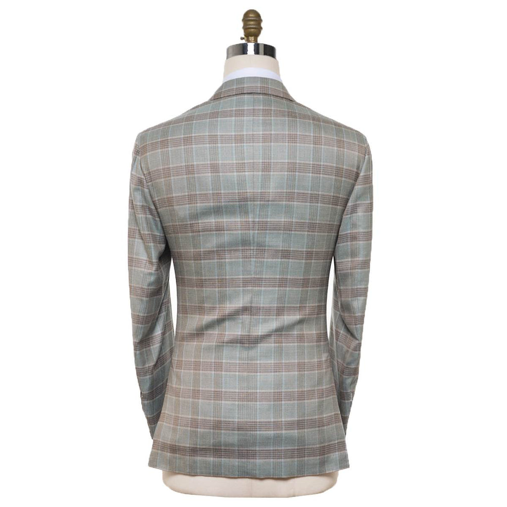 KITON Multicolor Cashmere Silk Linen Blazer