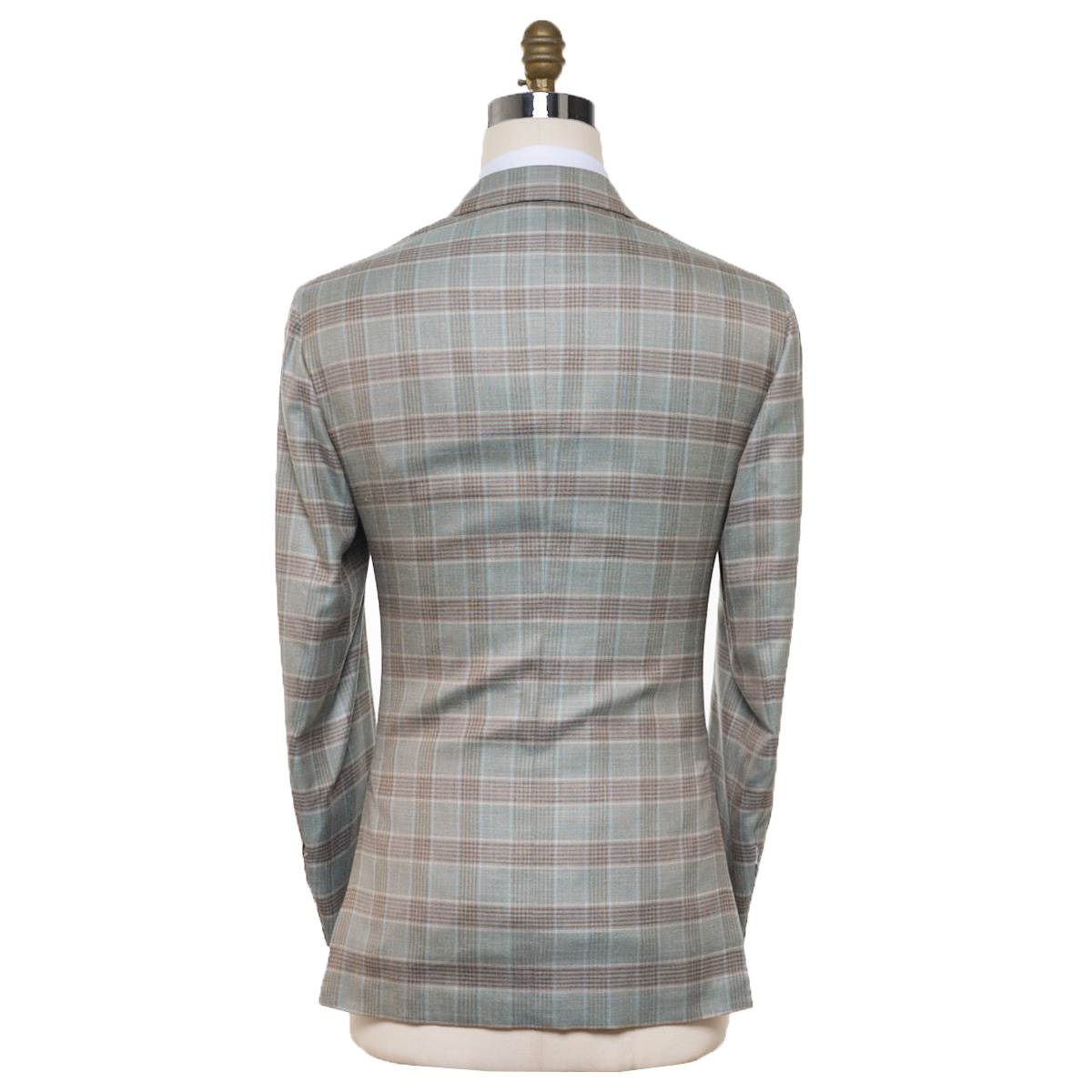 KITON Multicolor Cashmere Silk Linen Blazer