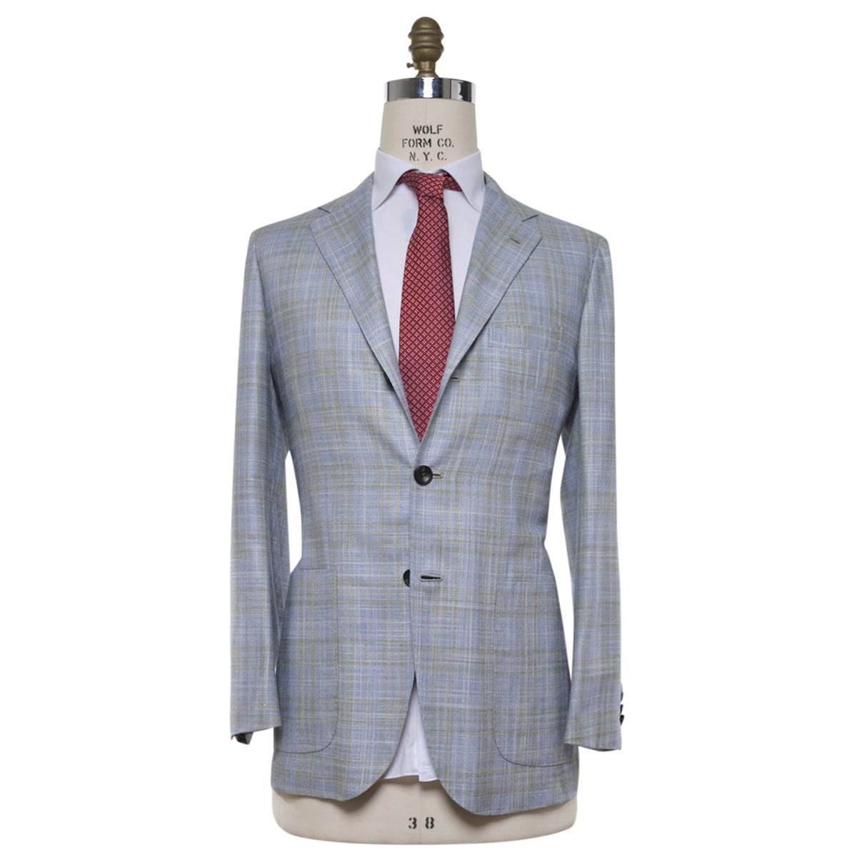 KITON Multicolor Cashmere Silk Blazer