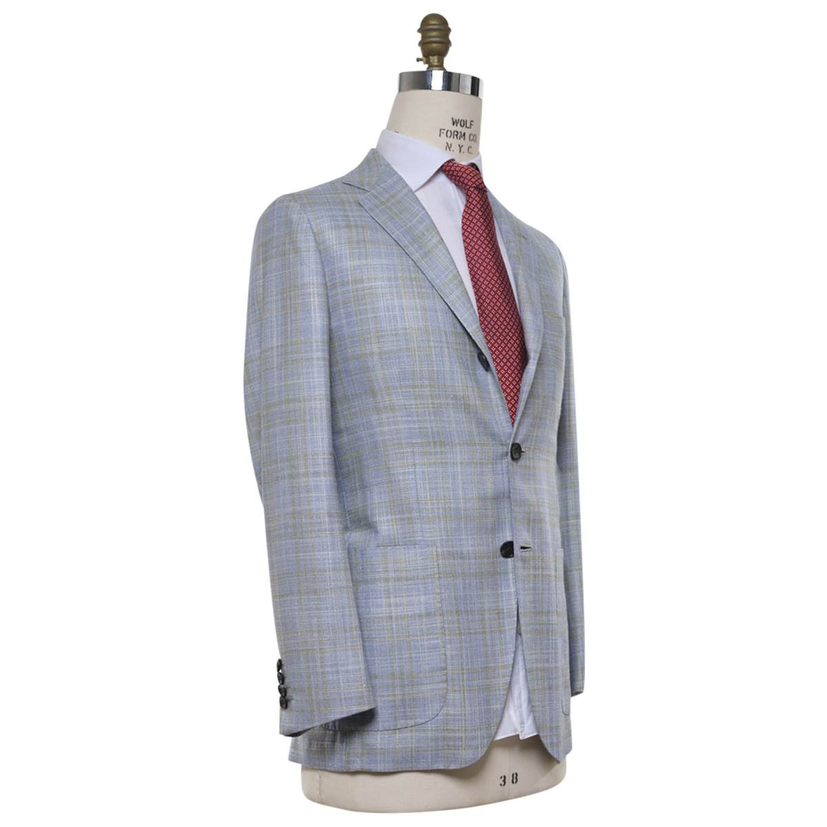 KITON Multicolor Cashmere Silk Blazer