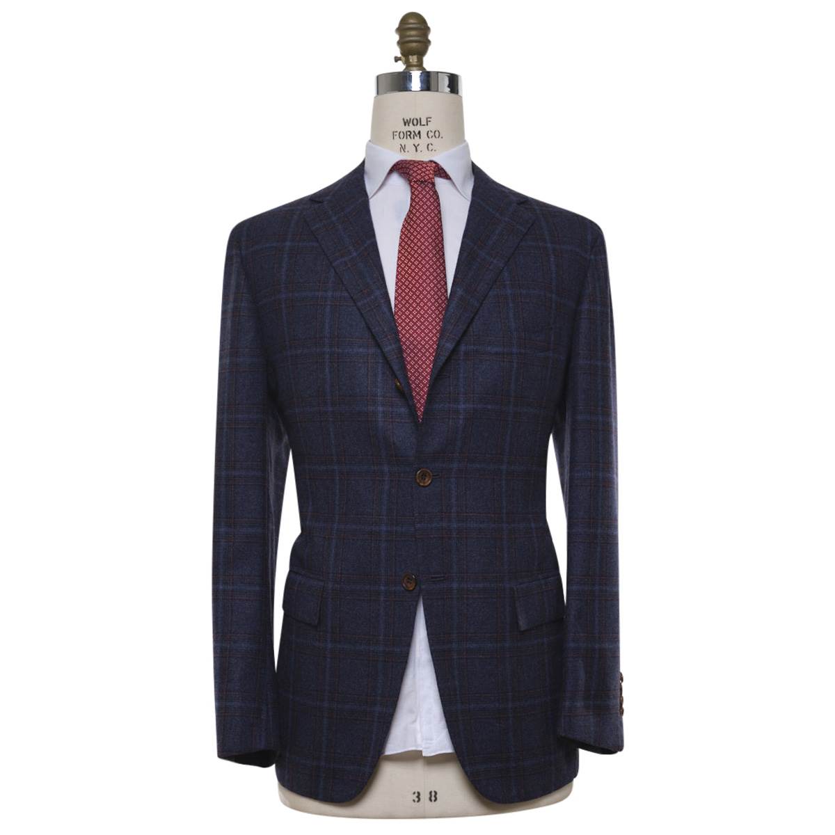 Kiton KITON Multicolor Cashmere Silk Blazer Multicolor 000