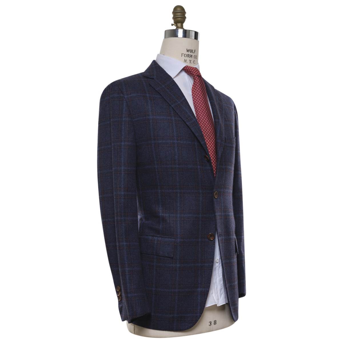 KITON Multicolor Cashmere Silk Blazer