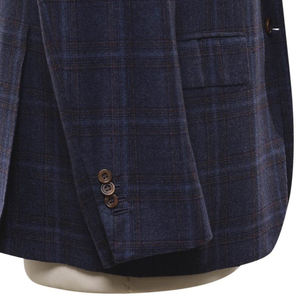 KITON Multicolor Cashmere Silk Blazer