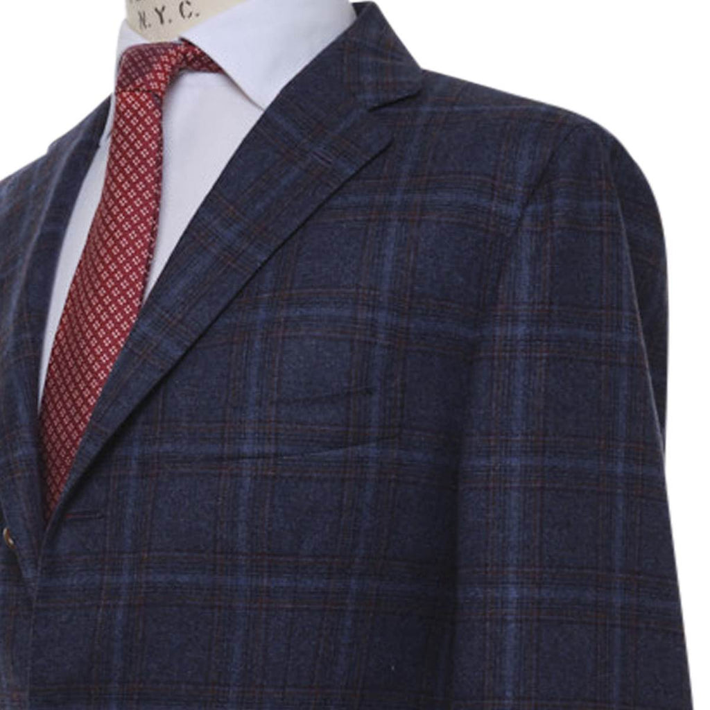 KITON Multicolor Cashmere Silk Blazer