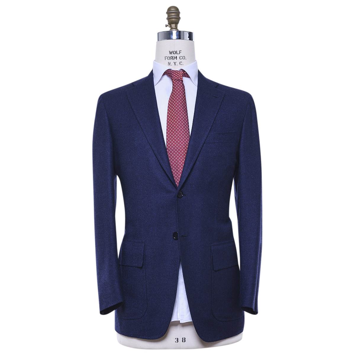 Kiton KITON Blue Wool Cashmere Ea Blazer Blue 000