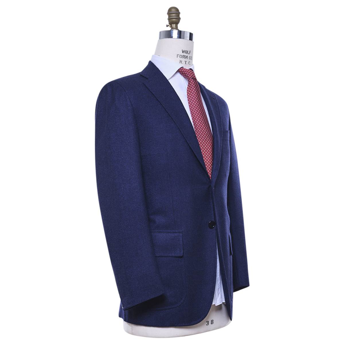 Kiton KITON Blue Wool Cashmere Ea Blazer Blue 001