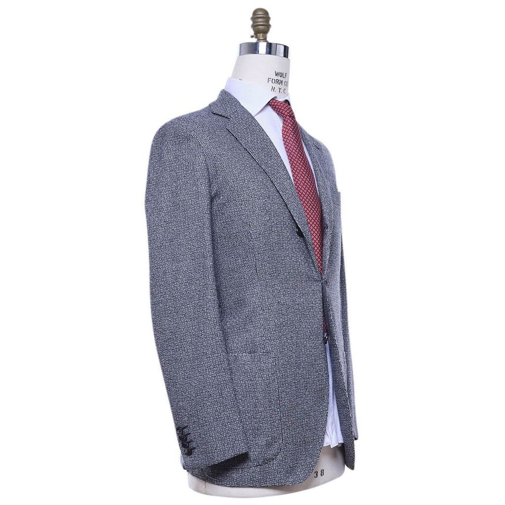 Kiton KITON Gray Cashmere Blazer Gray 001