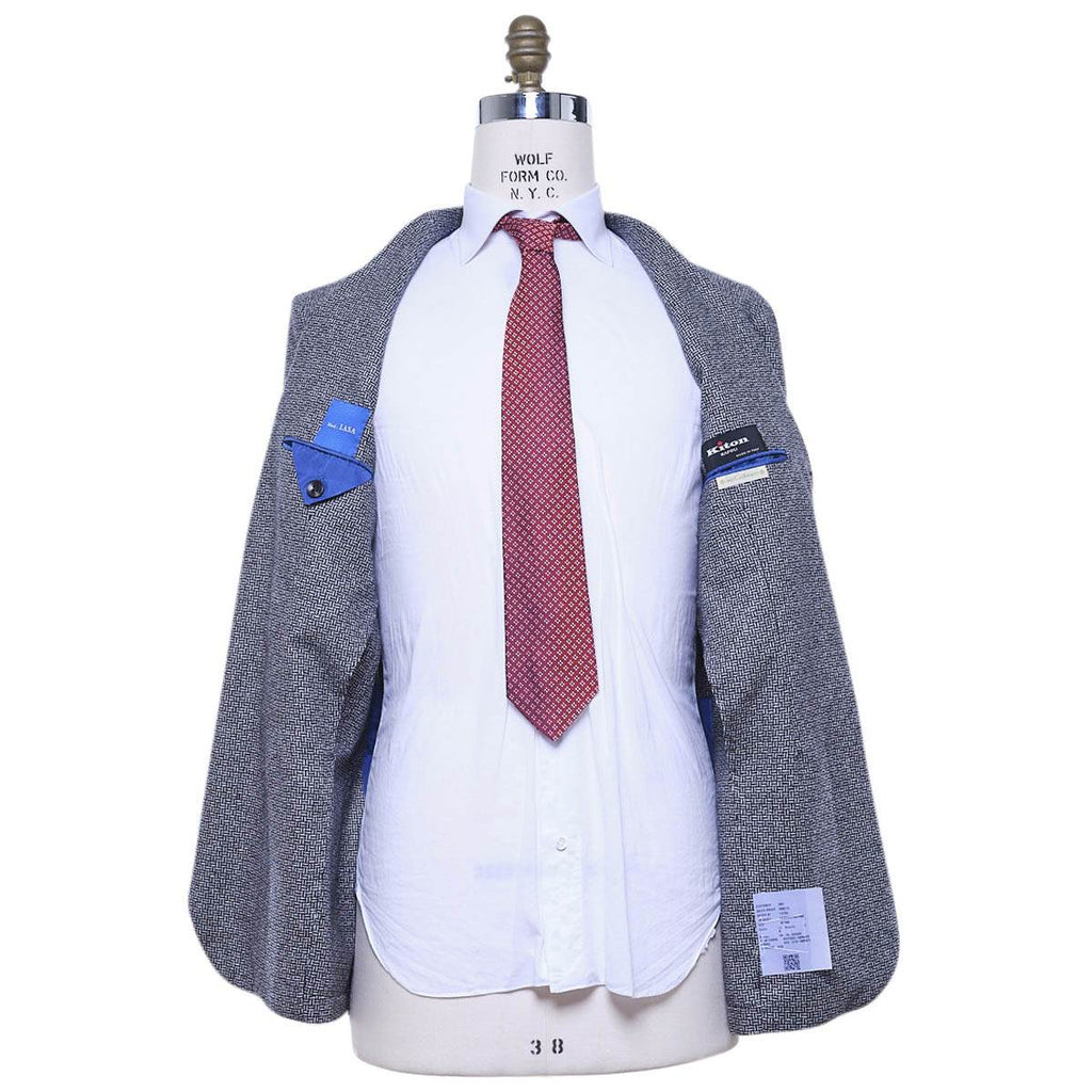 KITON Gray Cashmere Blazer