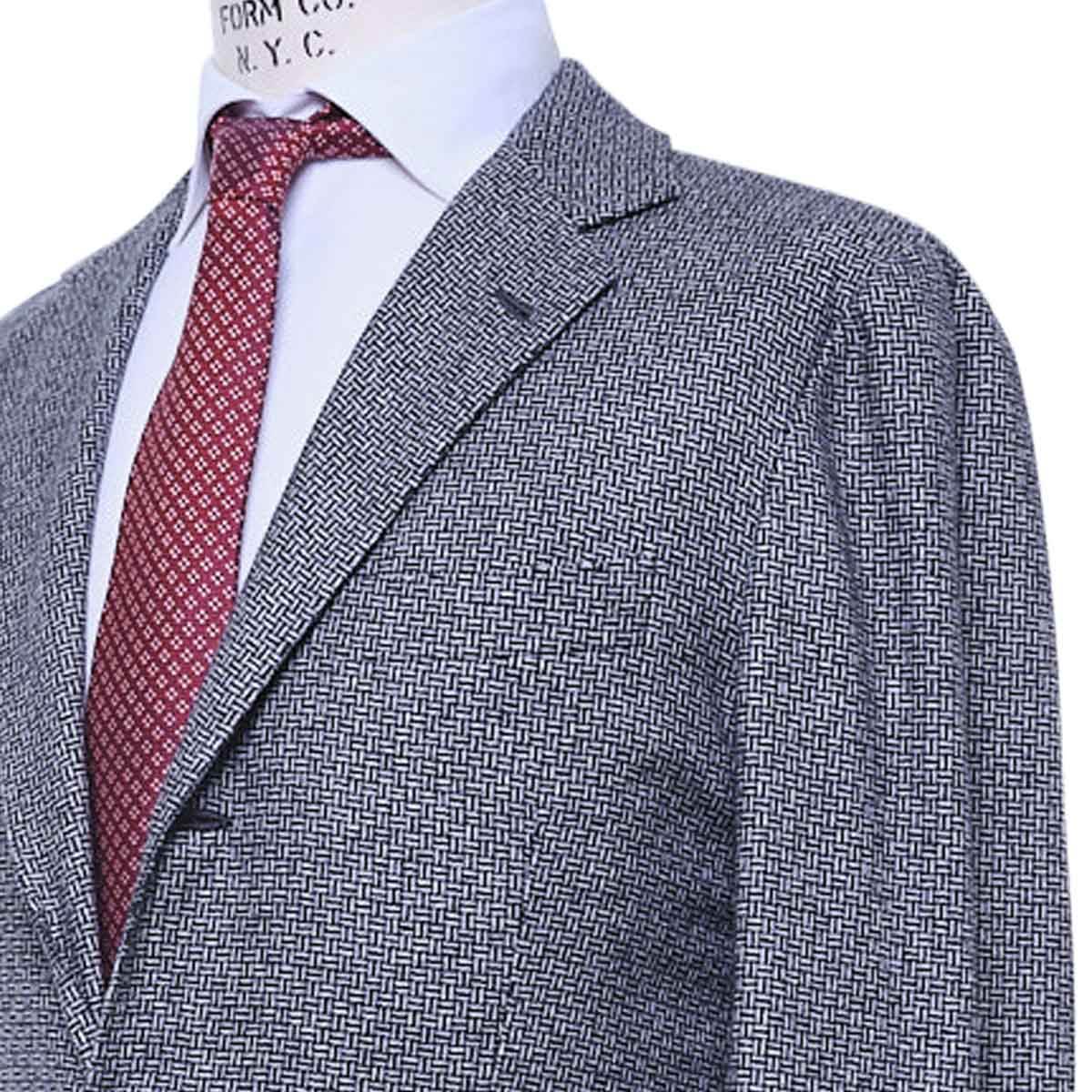KITON Gray Cashmere Blazer