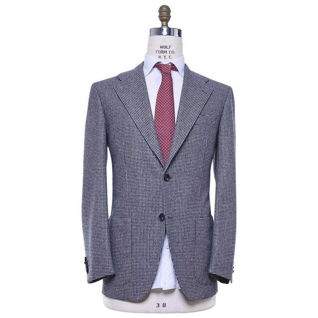 Kiton KITON Light Gray Wool Blazer Light Gray 000