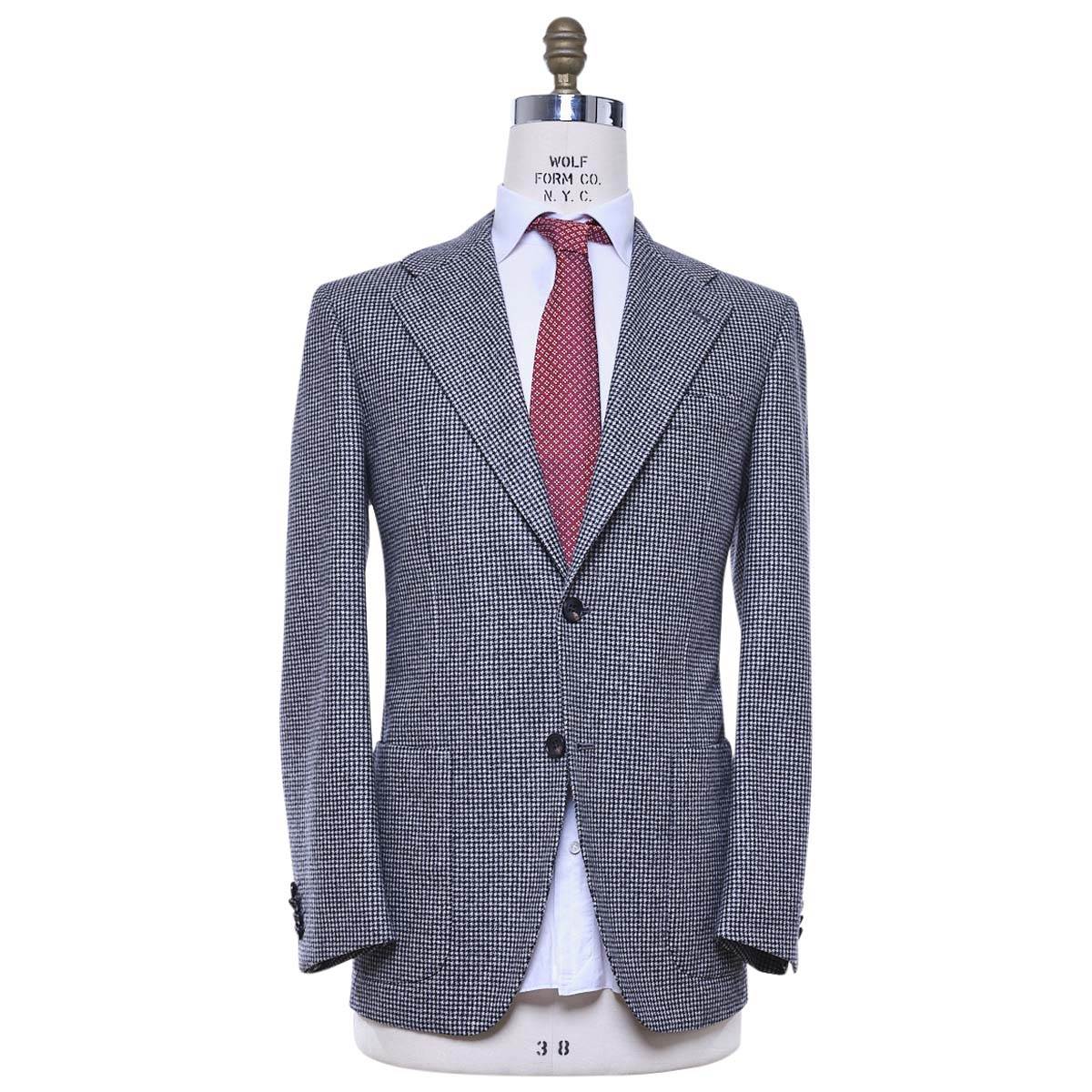 Kiton KITON Light Gray Wool Blazer Light Gray 000