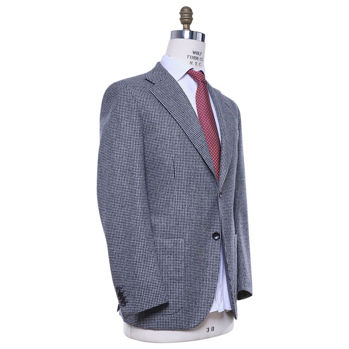Kiton KITON Light Gray Wool Blazer Light Gray 001