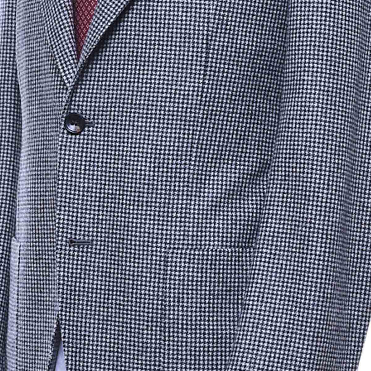 KITON Light Gray Wool Blazer