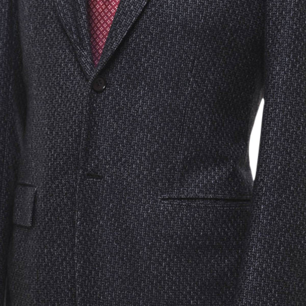 KITON Black Wool Cashmere Blazer