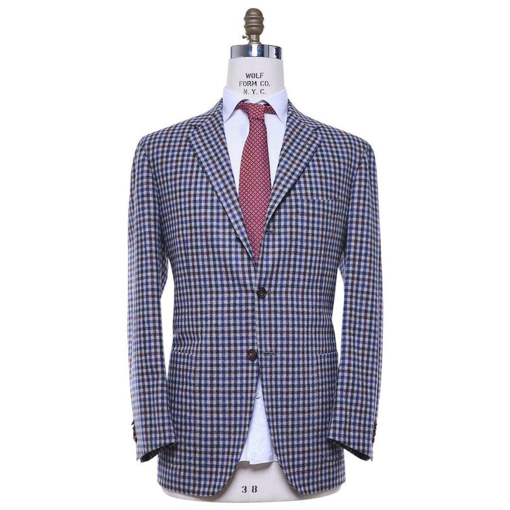 KITON Multicolor Wool Blazer