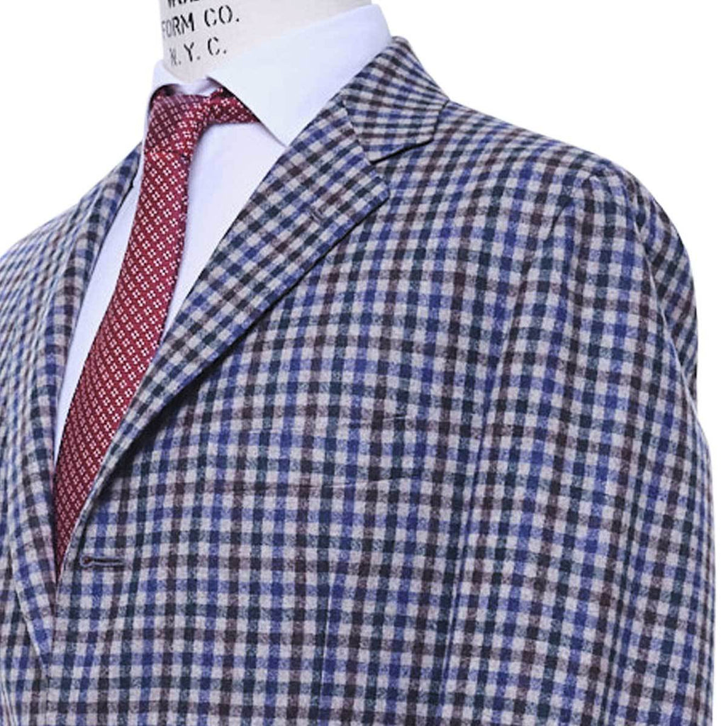 KITON Multicolor Wool Blazer