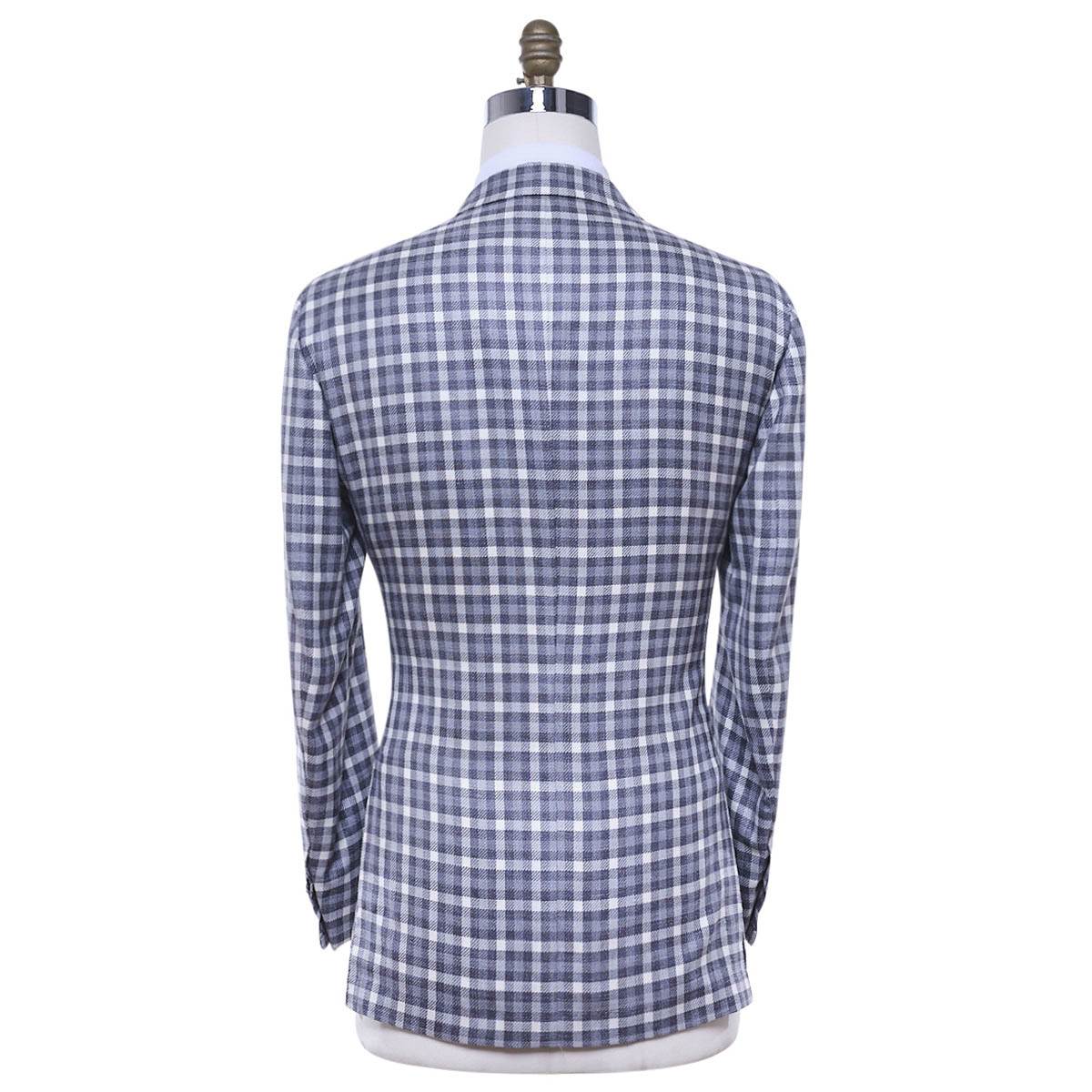 KITON Multicolor Cashmere Silk Linen Blazer