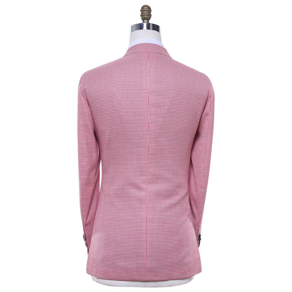KITON Red White Cashmere Blazer