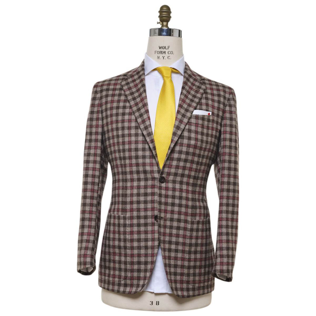 Kiton KITON Multicolor Cashmere Silk Blazer Multicolor 000