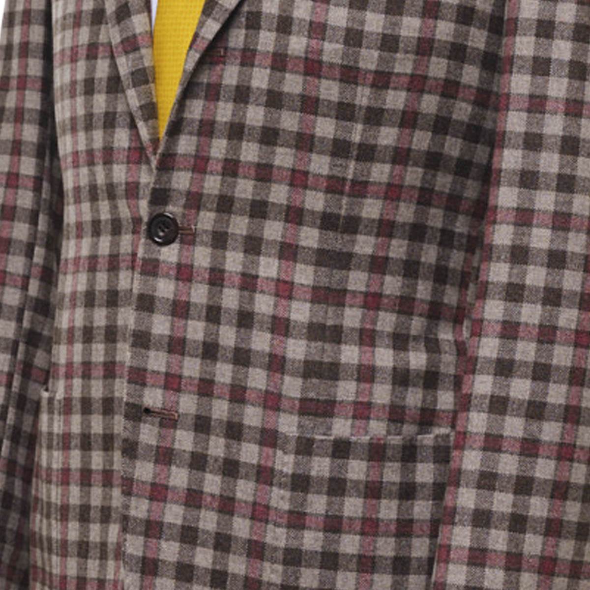 KITON Multicolor Cashmere Silk Blazer