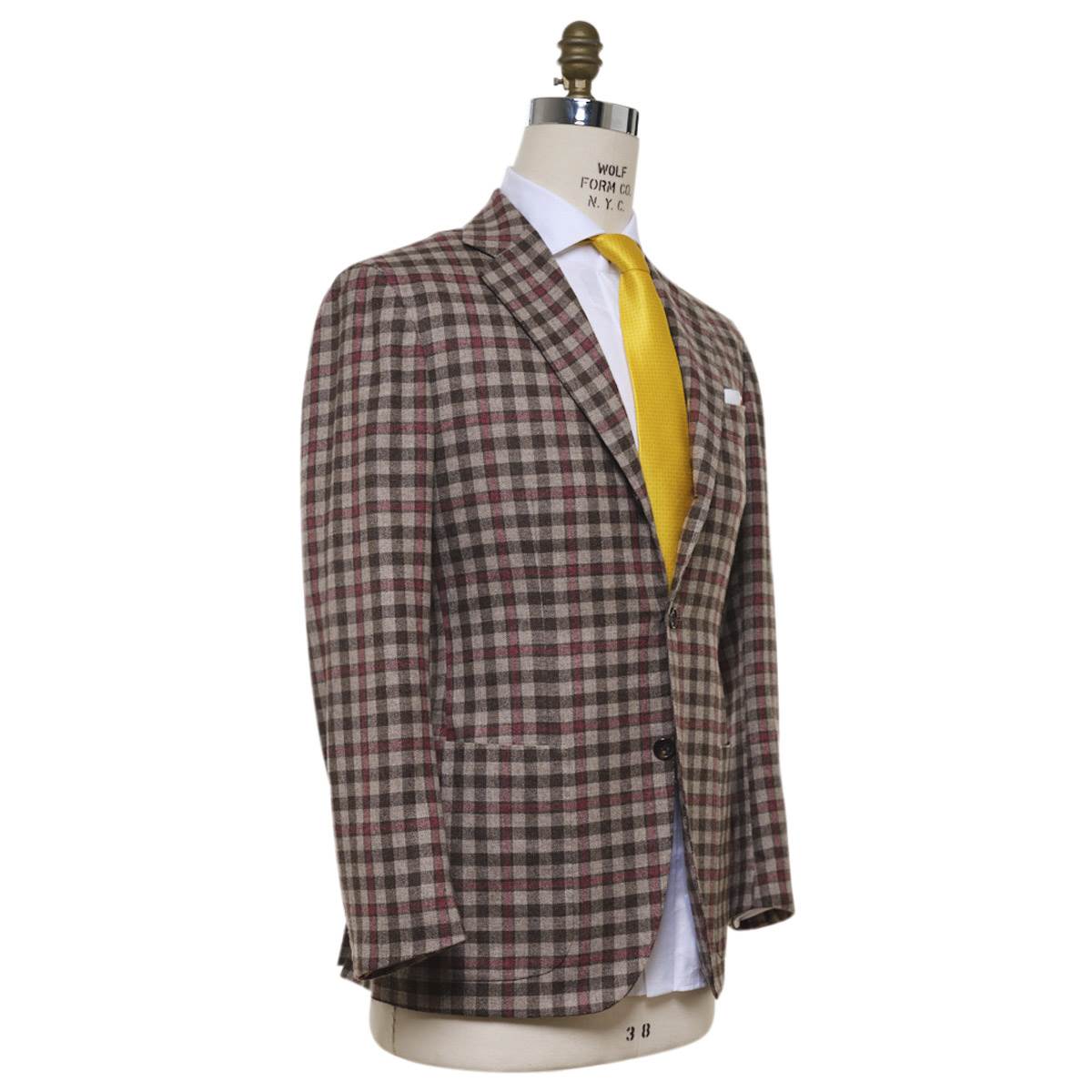 KITON Multicolor Cashmere Silk Blazer