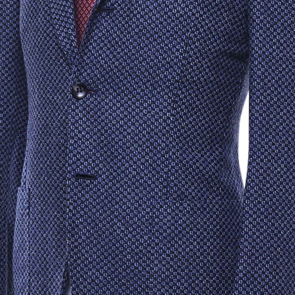 KITON Blue Cashmere Blazer