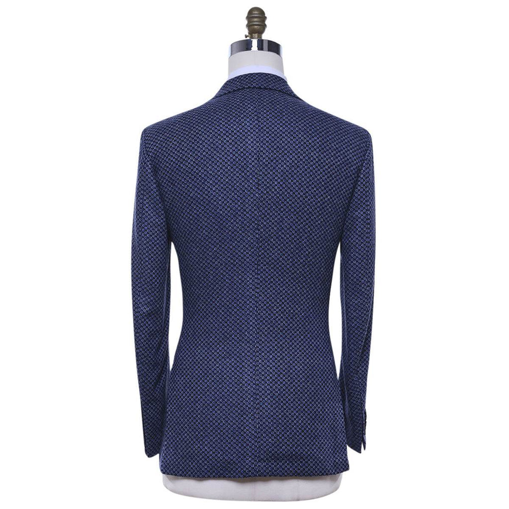 KITON Blue Cashmere Blazer